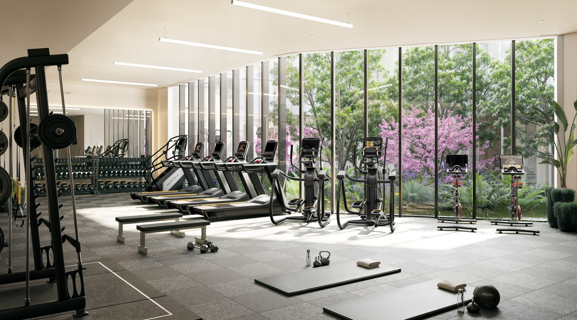 fitness center